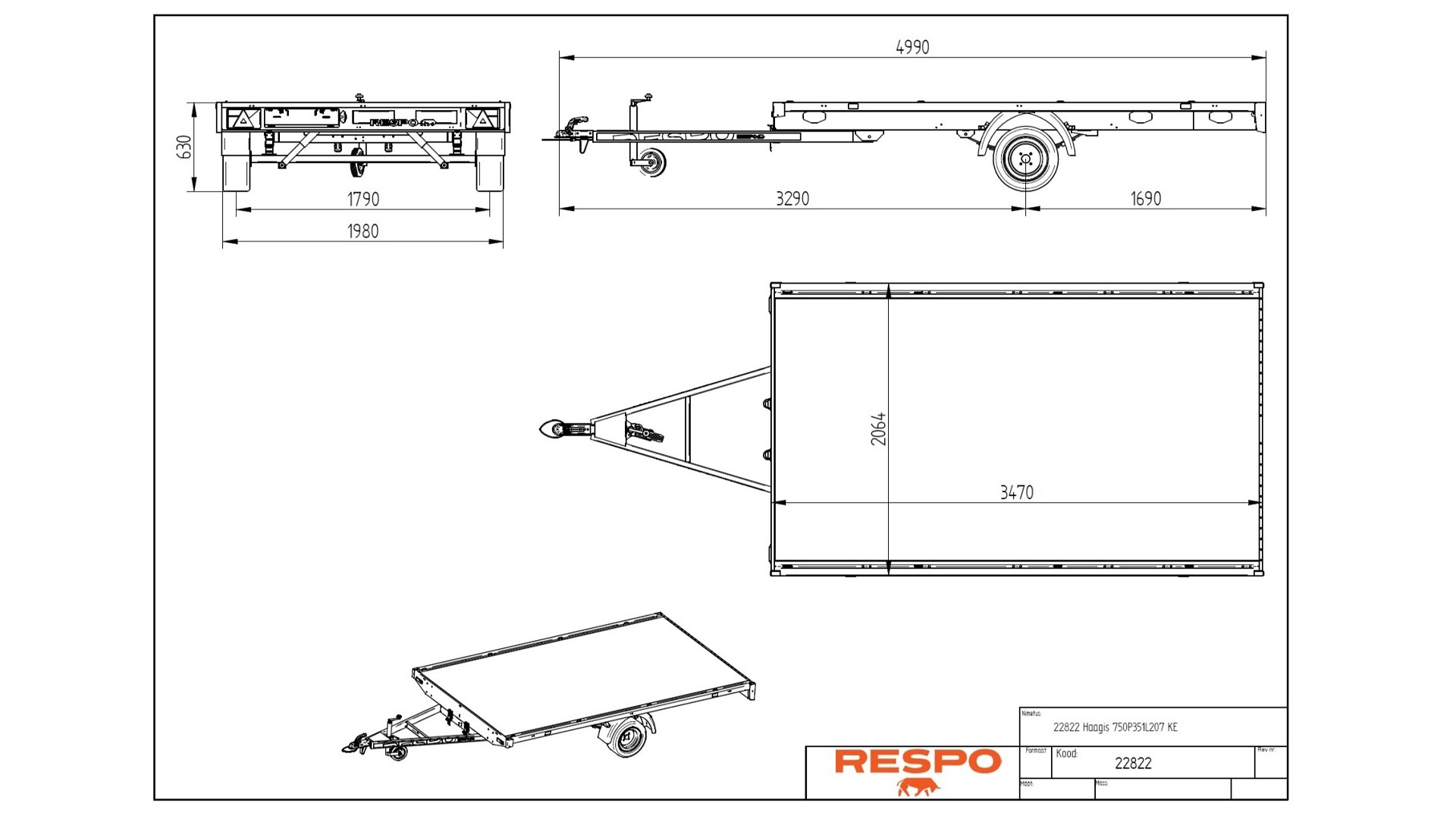 750P351L207 Platforma